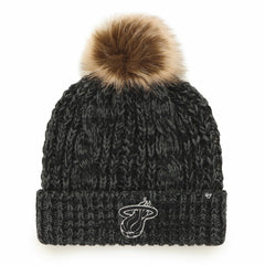 Miami Heat '47 Women's Meeko Cuffed Knit Hat with Pom On Sale