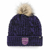Sacramento Kings '47 Women's Meeko Cuffed Knit Hat with Pom On Sale