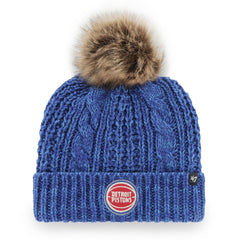 Detroit Pistons '47 Women's Meeko Cuffed Knit Hat with Pom sale Online