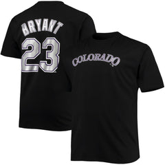 Kris Bryant Colorado Rockies Fanatics Big & Tall Name & Number T-Shirt | MLB US