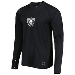 Las Vegas Raiders MSX by Michael Strahan Interval Long Sleeve Raglan T-Shirt