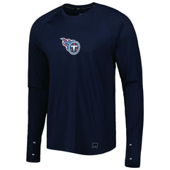 Tennessee Titans MSX by Michael Strahan Interval Long Sleeve Raglan T-Shirt