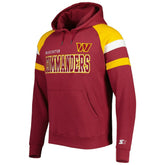 Washington Commanders Starter Draft Fleece Raglan Pullover Hoodie