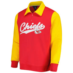 Kansas City Chiefs Tommy Hilfiger Aiden Quarter-Zip Sweatshirt