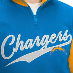 Los Angeles Chargers Tommy Hilfiger Aiden Quarter-Zip Sweatshirt