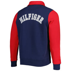 New England Patriots Tommy Hilfiger Aiden Quarter-Zip Sweatshirt