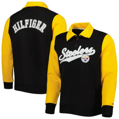 Pittsburgh Steelers Tommy Hilfiger Aiden Quarter-Zip Sweatshirt