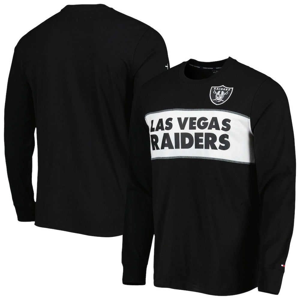 Las Vegas Raiders Tommy Hilfiger Peter Team Long Sleeve T-Shirt