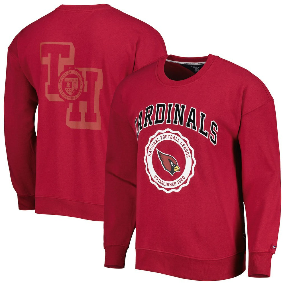 Arizona Cardinals Tommy Hilfiger Ronald Crew Sweatshirt