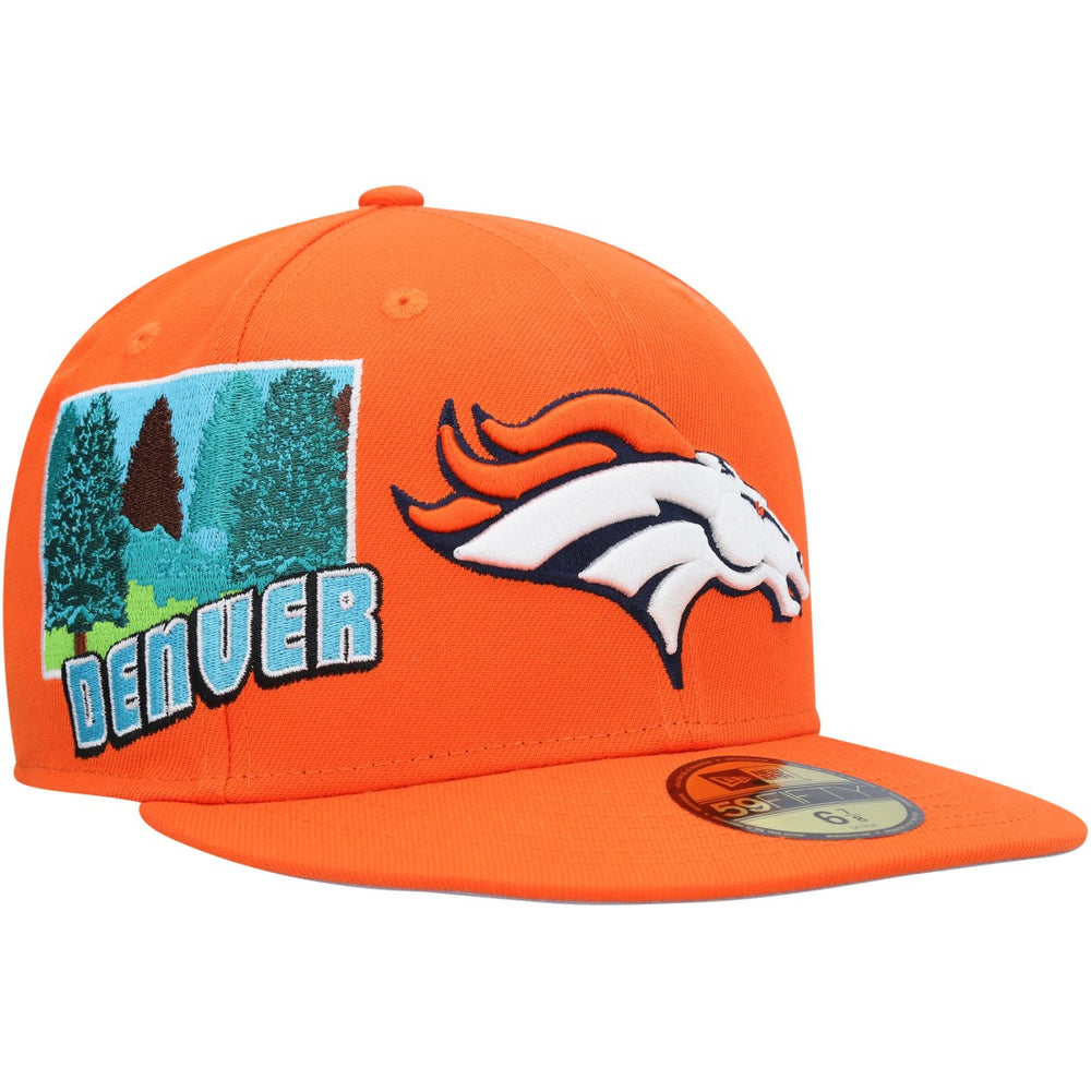 Denver Broncos New Era Stateview 59FIFTY Fitted Hat