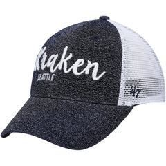 Seattle Kraken '47 Women's Encore MVP Trucker Snapback Hat For Sale