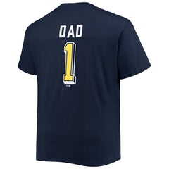Milwaukee Brewers Big & Tall Father's Day #1 Dad T-Shirt | MLB US