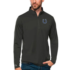 Indianapolis Colts Antigua Tribute Quarter-Zip Lightweight Pullover Top