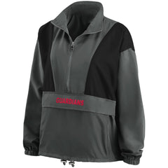 Cleveland Guardians WEAR by Erin Andrews Women's Packable Half-Zip Jacket | MLB US