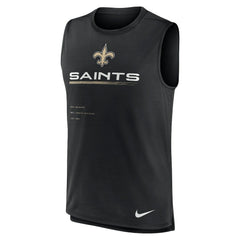 New Orleans Saints Nike Muscle Trainer Tank Top