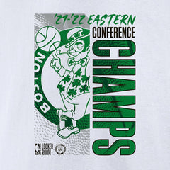 Boston Celtics 2022 Eastern Conference Champions Locker Room T-Shirt For Sale