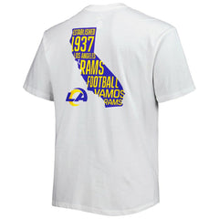 Los Angeles Rams Fanatics Big & Tall Hometown Collection Hot Shot T-Shirt