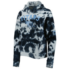 Tennessee Titans New Era Women's Cloud Dye Fleece Pullover Hoodie