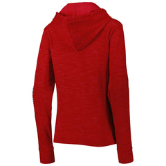 Tampa Bay Buccaneers New Era Women's Reverse Space-Dye Full-Zip Hoodie