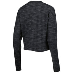 Las Vegas Raiders New Era Women's Crop Long Sleeve T-Shirt
