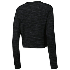 New Orleans Saints New Era Women's Crop Long Sleeve T-Shirt