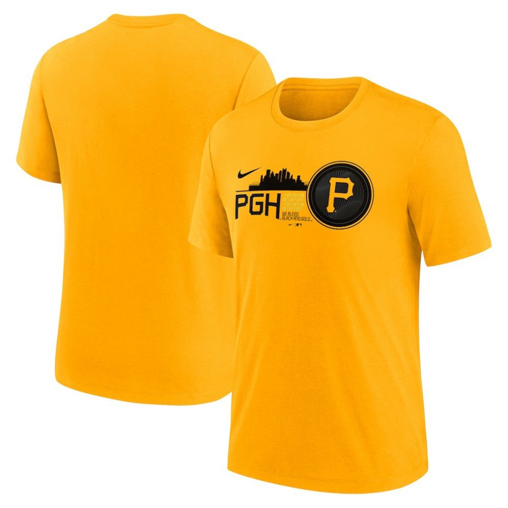 Pittsburgh Pirates Nike City Connect Tri-Blend T-Shirt | MLB Online