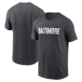 Baltimore Orioles Nike City Connect Wordmark T-Shirt | MLB Discount