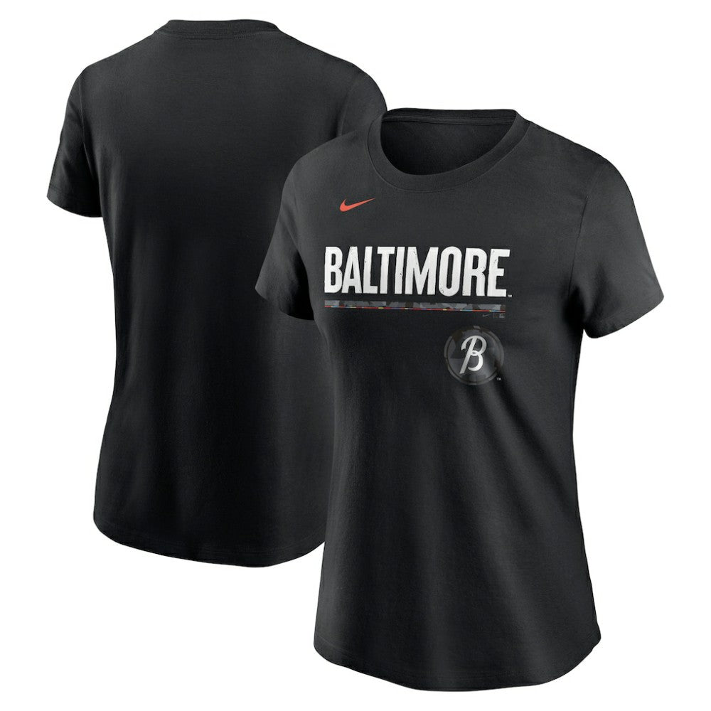 Baltimore Orioles Nike Women's City Connect Wordmark T-Shirt | MLB Discount
