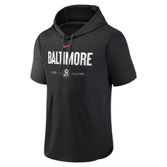 Baltimore Orioles Nike City Connect Short Sleeve Pullover Hoodie | MLB Sale