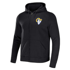 Los Angeles Rams Fanatics NFL x Darius Rucker Collection Rocker Full-Zip Hoodie