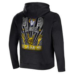 Los Angeles Rams Fanatics NFL x Darius Rucker Collection Rocker Full-Zip Hoodie