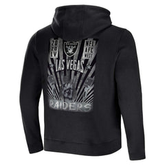 Las Vegas Raiders Fanatics NFL x Darius Rucker Collection Rocker Full-Zip Hoodie