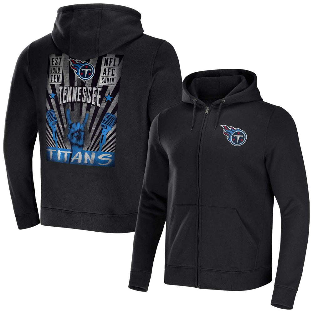 Tennessee Titans Fanatics NFL x Darius Rucker Collection Rocker Full-Zip Hoodie