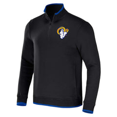 Los Angeles Rams Fanatics NFL x Darius Rucker Collection Logo Quarter-Zip Top