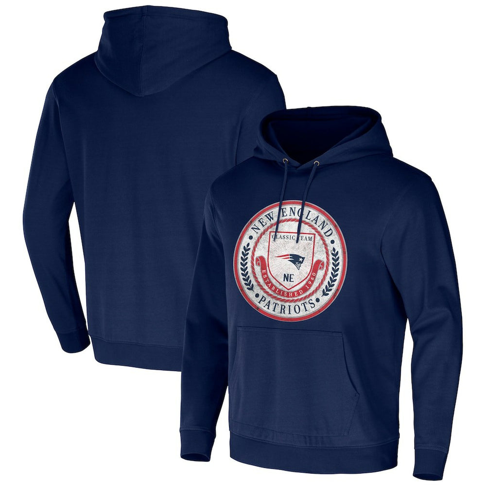 New England Patriots Fanatics NFL x Darius Rucker Collection Washed Pullover Hoodie