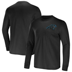 Carolina Panthers Fanatics NFL x Darius Rucker Collection Team Long Sleeve Pocket T-Shirt