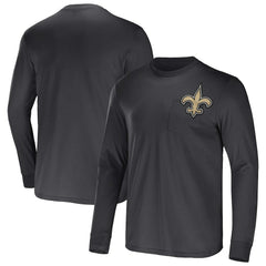 New Orleans Saints Fanatics NFL x Darius Rucker Collection Team Long Sleeve Pocket T-Shirt