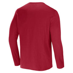 Arizona Cardinals Fanatics NFL x Darius Rucker Collection Slub Jersey Henley Long Sleeve T-Shirt