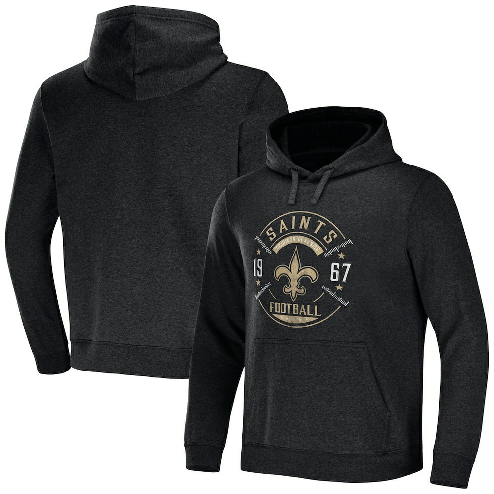 New Orleans Saints Fanatics NFL x Darius Rucker Collection Radar Pullover Hoodie