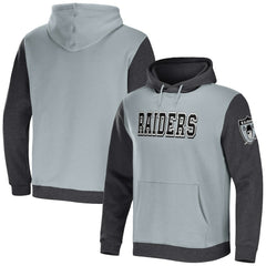 Las Vegas Raiders Fanatics NFL x Darius Rucker Collection Colorblock Pullover Hoodie