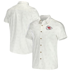 Kansas City Chiefs Fanatics NFL x Darius Rucker Collection Woven Button-Up T-Shirt