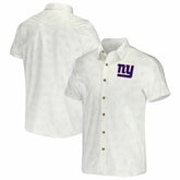 New York Giants Fanatics NFL x Darius Rucker Collection Woven Button-Up T-Shirt