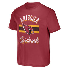 Arizona Cardinals Fanatics NFL x Darius Rucker Collection Stripe T-Shirt