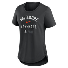 Baltimore Orioles Nike Women's City Connect Tri-Blend T-Shirt | MLB New