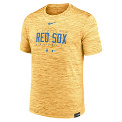 Boston Red Sox Nike City Connect Velocity Practice Performance T-Shirt | MLB New