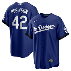 Jackie Robinson Los Angeles Dodgers City Connect Replica Player Jersey - Royal