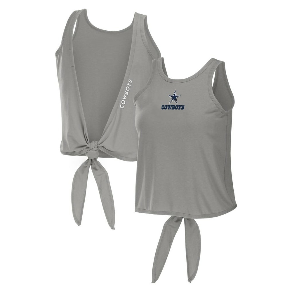 Dallas Cowboys WEAR by Erin Andrews Women's Open Back Twist Tie Tank Top