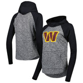 Washington Commanders Champion G-III 4Her by Carl Banks Women's ship Ring Raglan Pullover Hoodie