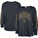 Milwaukee Brewers '47 Women's Statement Long Sleeve T-Shirt | MLB US