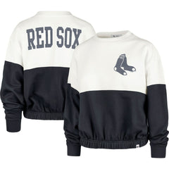 Boston Red Sox '47 Women's Take Two Bonita Pullover Sweatshirt | MLB US